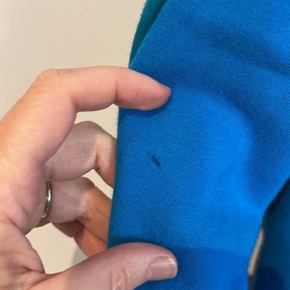 Teddy Fresh Color block hooded sweatshirt with pockets size small - Picture 11 of 11